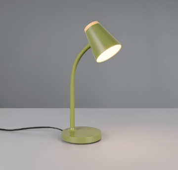 Immagine di Lampada Flessibile Da Scrivania Verde Led 3000k Pongo Trio