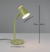 Immagine di Lampada Flessibile Da Scrivania Verde Led 3000k Pongo Trio