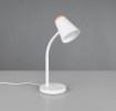 Immagine di Lumetto Led Orientabile Da Tavolo Pongo Bianco Trio