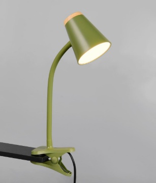 Immagine di Lampada Led Con Molletta Per Mensola Verde Pongo Trio