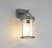Immagine di Applique Esterna Almeria Grigio Antracite Con Vetro IP44 Trio