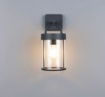 Immagine di Applique Esterna Almeria Grigio Antracite Con Vetro IP44 Trio