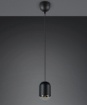 Immagine di Lampada Pendente Nera Per Isola Cucina Nara Trio