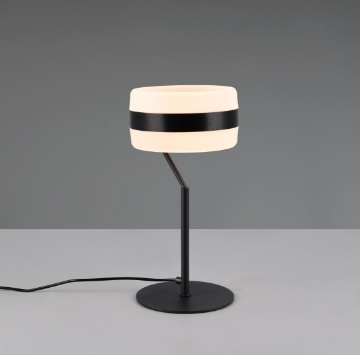 Immagine di Abat Jour Led Camera Da Letto Luce Regolabile Dios Nero Trio