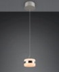 Immagine di Sospensione Dios Grigio Nichel Led Dimmerabile CCT Trio