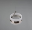 Immagine di Sospensione Dios Grigio Nichel Led Dimmerabile CCT Trio