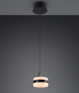 Immagine di Sospensione Penisola Dios Nera Led 8w CCT Dimmerabile Trio