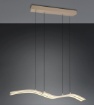 Immagine di Lampadario Ondulato Beige Spider Smart Led CCT 46w Con Telecomando Trio