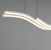 Immagine di Lampadario Ondulato Beige Spider Smart Led CCT 46w Con Telecomando Trio