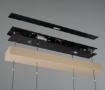 Immagine di Lampadario Ondulato Beige Spider Smart Led CCT 46w Con Telecomando Trio