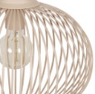 Immagine di Lampadario Tre Pendenti Metallo Sabbia Per Tavolo Gila Trio