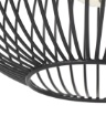 Immagine di Lampadario Tavolo Nero Con Pendenti Gabbia Metallo Gila Trio