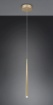 Immagine di Sospensione Comodini Cono Oro Led Dimmerabile Cala Trio