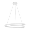 Immagine di Lampadario LED Curvo Bianco 60w Luce Regolabile Dimmerabile Torsion Redo