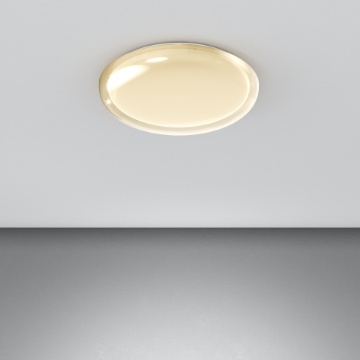 Immagine di Plafoniera Tonda Doppio Diffusore Acrilico Bubble 50cm Led CCT Top Light