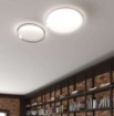 Immagine di Plafoniera Bombata Trasparente 60 cm Bubble Led CCT 55w Top Light