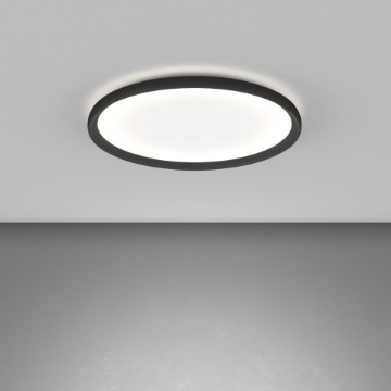 Immagine di Plafoniera Design Piatto Led Doppia Luce Plana Top Light 60 cm