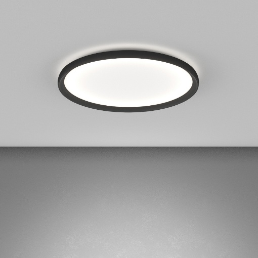 Immagine di Plafoniera Design Piatto Led Doppia Luce Plana Top Light 60 cm