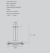 Immagine di Lampadario Rotondo Per Tavolo Disco Led 3000k-4000k Plana Top Light