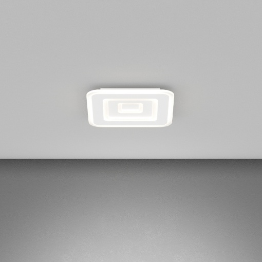 Immagine di Plafoniera Top Light Zoom 35 cm Bianca Led CCT 34w