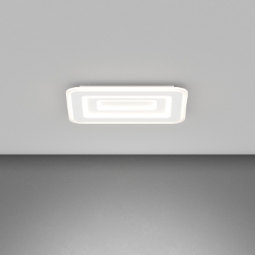 Immagine di Plafoniera Rettangolare Zoom Bianca Led 42w CCT Top Light