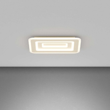 Immagine di Plafoniera Top Light Zoom Sabbia Rettangolare Led 42w CCT