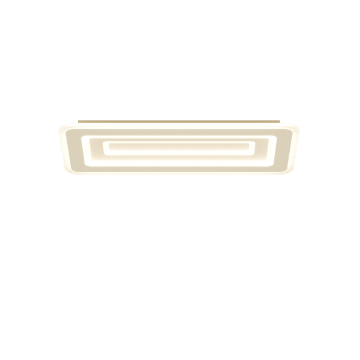 Immagine di Plafoniera Top Light Zoom Sabbia Per Soggiorno Moderno Led 56w CCT