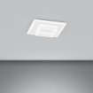Immagine di Plafoniera Quadrata Wish Top Light Bianca Cornice Led 29w CCT