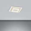 Immagine di Plafoniera Wish Top Light Sabbia Cornice Led 29w CCT