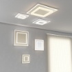 Immagine di Plafoniera Wish Top Light Sabbia Cornice Led 29w CCT
