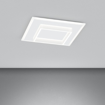 Immagine di Plafoniera Wish Bianca Top Light Quadrata Led 39w CCT