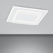Immagine di Plafoniera Squadrata Bianca Wish Top Light Led 58w CCT