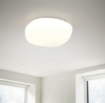 Immagine di Plafoniera Bianca Led Switch Dimmerabile 24w Con Telecomando Rotunda Trio