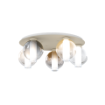 Immagine di Plafoniera V Line Top Light Sabbia Con Sfere Vetro Soffiato Multicolor