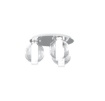 Immagine di Plafoniera Moderna Top Light Wax Cromo Con Sfere Vetro Soffiato