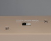Immagine di Plafoniera Led Curva Tortora 34w CCT Dimmerabile Darvin Trio