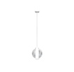 Immagine di Sospensione Wax Top Light Sfera Vetro Colorato Per Penisola