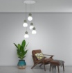 Immagine di Lampadario Per Soggiorno Grappolo Sfere Vari Colori Cottage Top Light