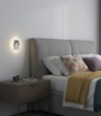 Immagine di Applique Comodino Manat Mini Bianco Led Luce Lettura ACB