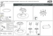 Immagine di Plafoniera Tonda Design Ultrasottile 60cm Led 45w CCT IP43 Koe ACB