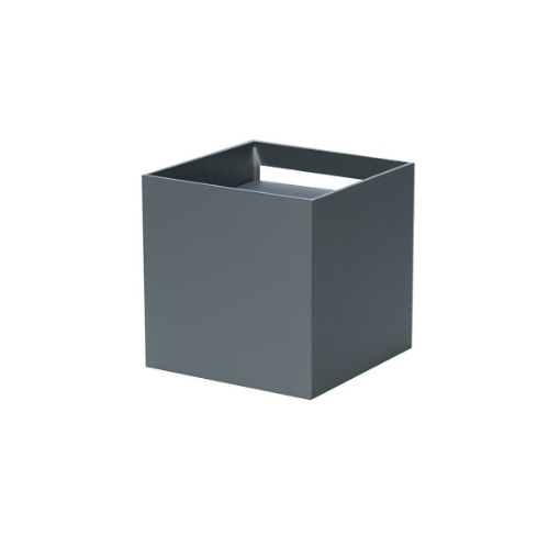 Immagine di Applique Esterna Antracite Cubo Led 12,5w CCT Fasci Luce Regolabili IP65 Life