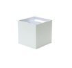 Immagine di Applique Cubo Bianco Biemissione Led 12,5w CCT Fasci Luce Regolabili IP65 Life