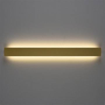 Immagine di Applique Lineare Fosca Oro 140 cm Doppia Emissione Led 43w CCT ACB