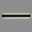 Immagine di Lampada Applique Rettangolo Nero Fosca Doppia Emissione Led 18w CCT L60 cm ACB 