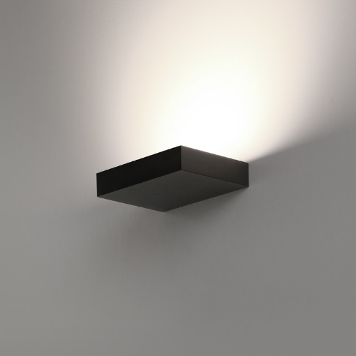 Immagine di Applique Design Mensola Nera Led 20w CCT Brick ACB