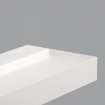 Immagine di Applique Rettangolare Bianca Luce Decorativa Led CCT 20w Brick L20,5cm ACB