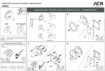 Immagine di Applique Faretto Led Da Incasso Orientabile Atria Bronzo ACB