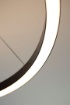 Immagine di Grande Lampadario Anello 155 cm Nero Led 162w DALI Dual Zero Beneito