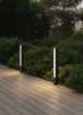 Immagine di Lampioncino Per Esterno Squadrato 60cm Antracite Led 6w 3000k Adhara IP65 ACB