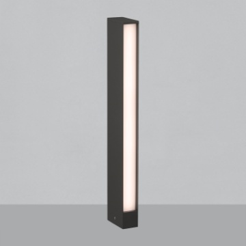 Immagine di Lampioncino Per Esterno Squadrato 60cm Antracite Led 6w 3000k Adhara IP65 ACB
